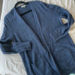 SOFT blue cardigan